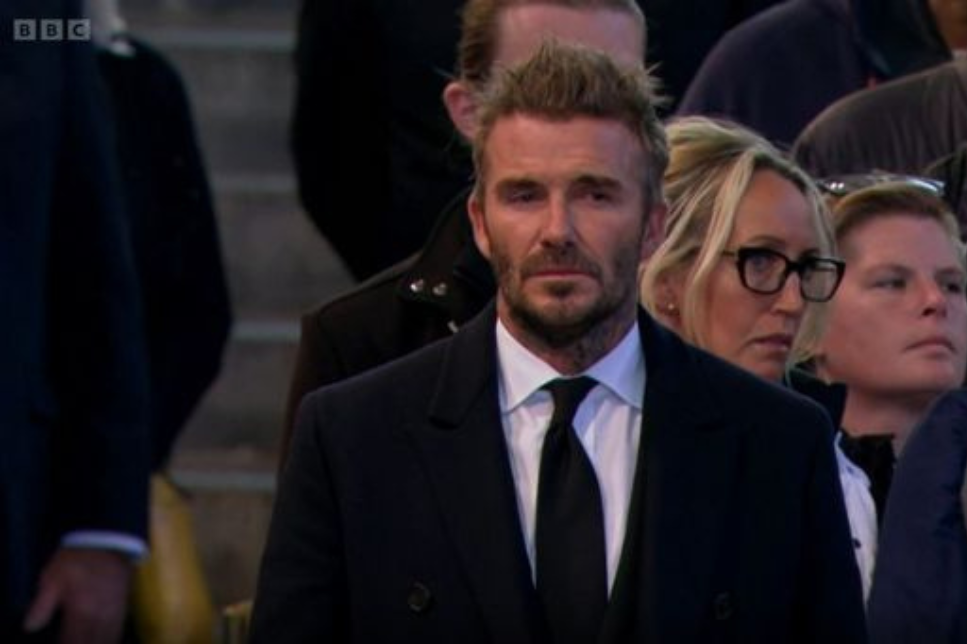 David Beckham Waits All Night in Line to View Queen’s Coffin – THE VIP STAR