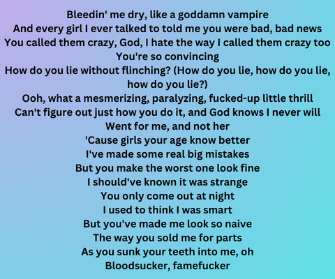 Vampire Lyrics